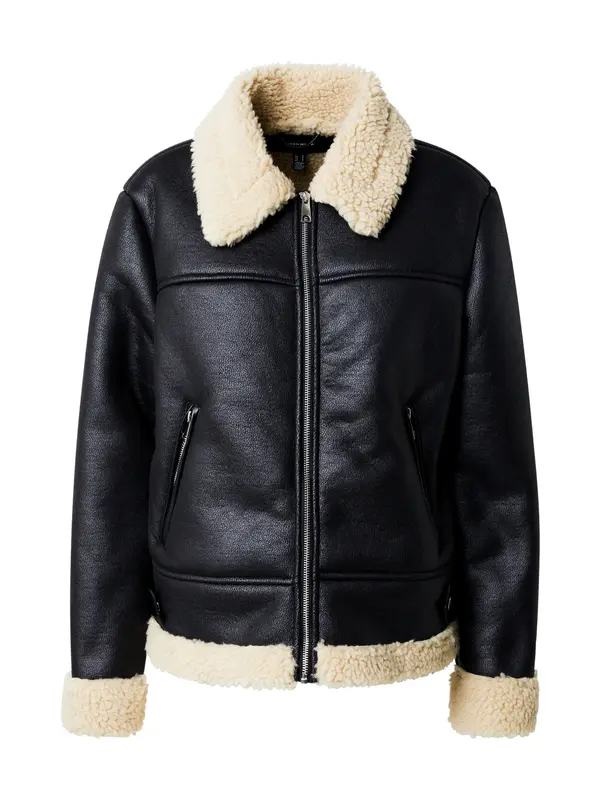 VERO MODA VERO MODA Prijelazna jakna 'KAY'  boja pijeska / crna