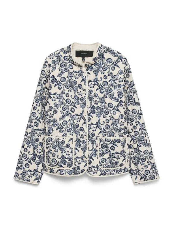 Vero Moda VERO MODA Prijelazna jakna  morsko plava / kameno siva