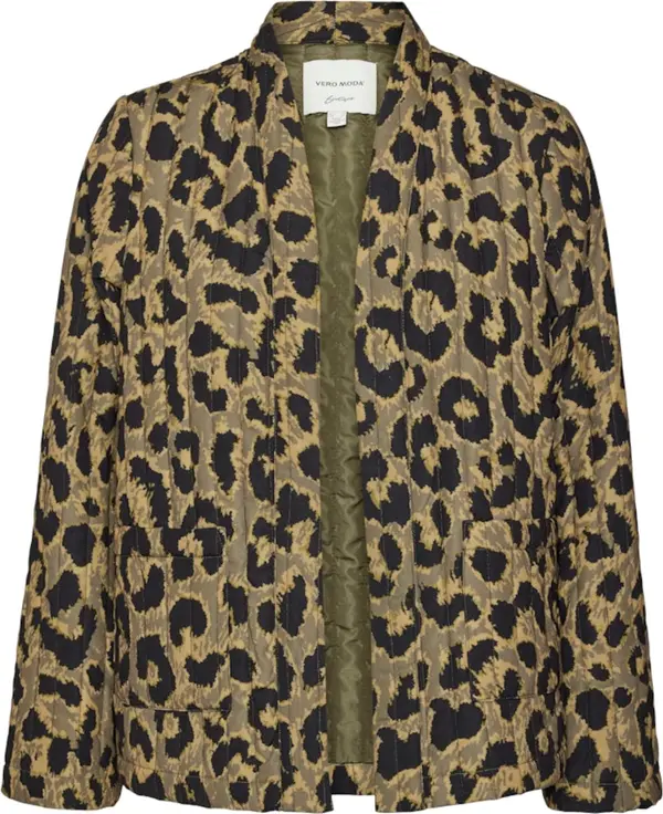 Vero Moda VERO MODA Prijelazna jakna  senf / maslinasta / crna