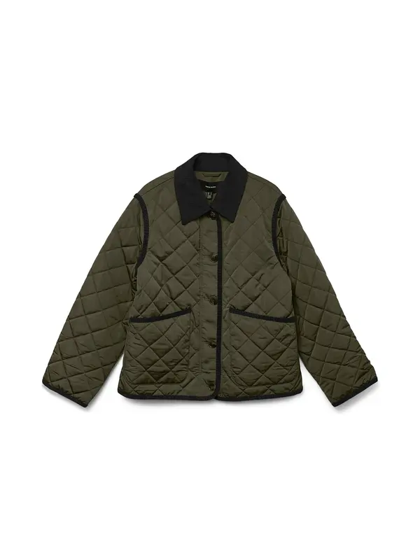 Vero Moda VERO MODA Prijelazna jakna  tamno zelena