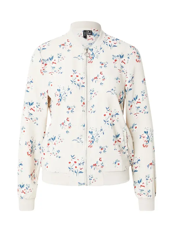 Vero Moda VERO MODA Prijelazna jakna 'VMCoco'  plava / srebrno siva / bijela