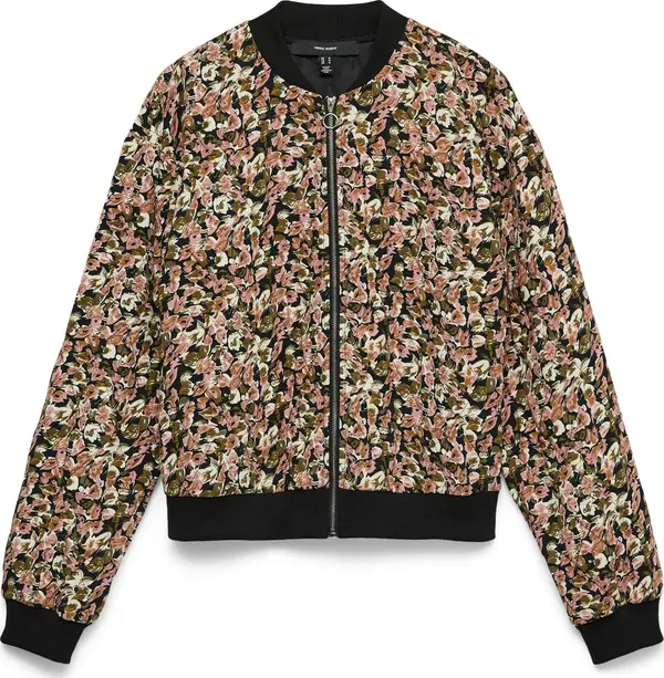 Vero Moda VERO MODA Prijelazna jakna 'VMDANA'  maslinasta / roza / crna / bijela