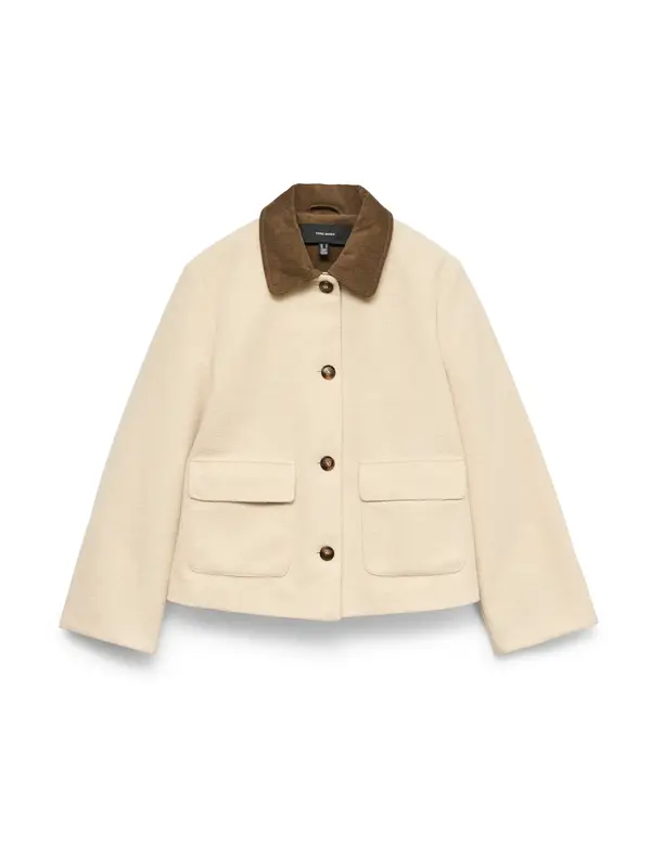 Vero Moda VERO MODA Prijelazna jakna 'VMFlorence'  boja pijeska / smeđa