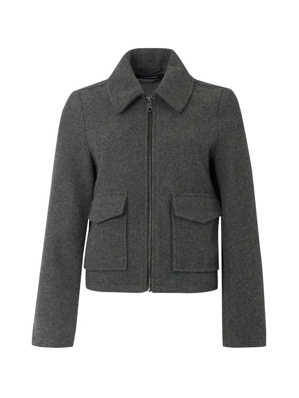 Vero Moda VERO MODA Prijelazna jakna 'VMSafir'  tamo siva