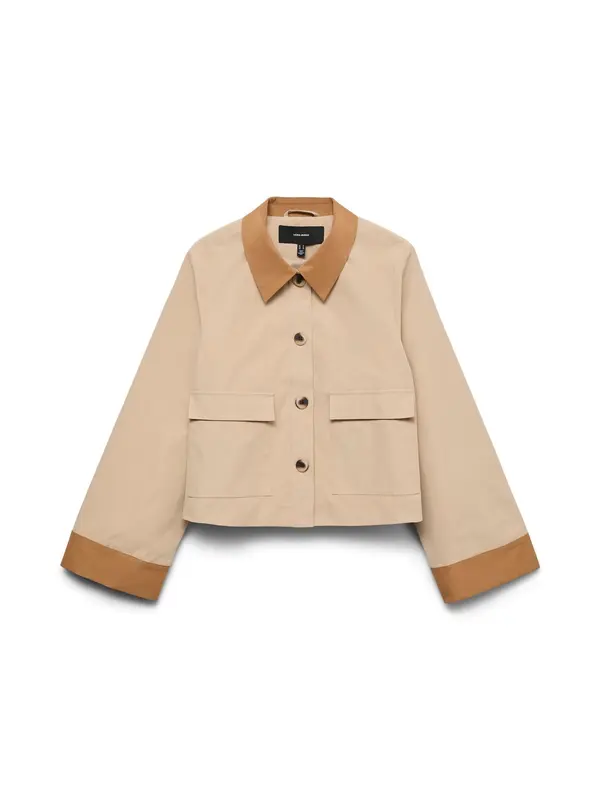 VERO MODA VERO MODA Prijelazna jakna 'VMVIC'  boja pijeska / sepija
