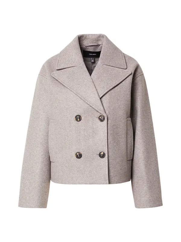 VERO MODA VERO MODA Prijelazna jakna 'VMVinceline'  smeđa melange