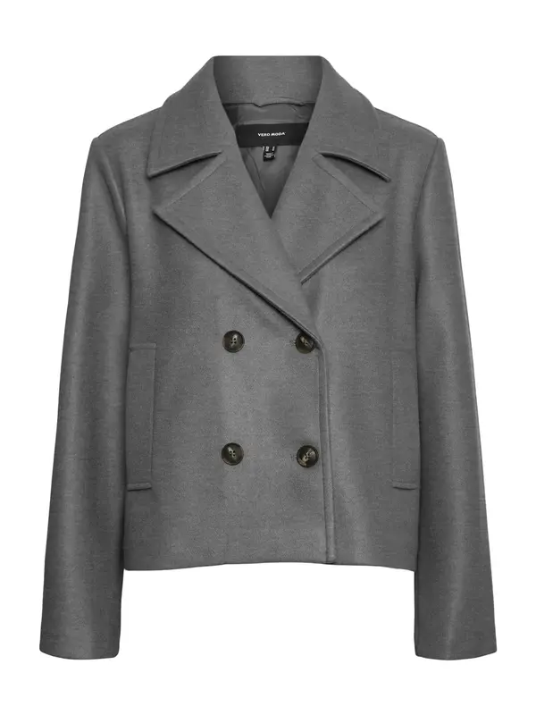 Vero Moda VERO MODA Prijelazna jakna 'VMVINCEMIA'  siva melange