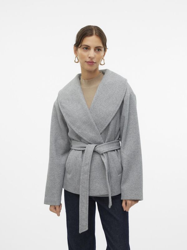 VERO MODA VERO MODA Prijelazni kaput 'VMAnne Bergen'  siva