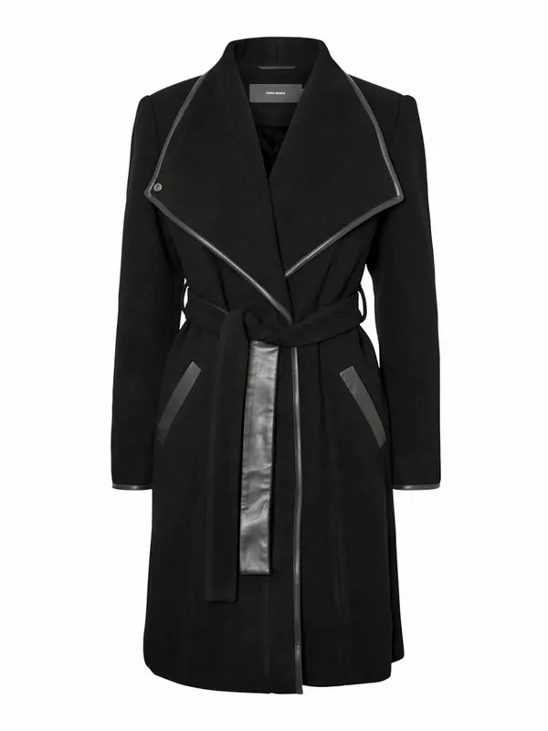Vero Moda VERO MODA Prijelazni kaput 'VMWATERFALL CLASS'  crna