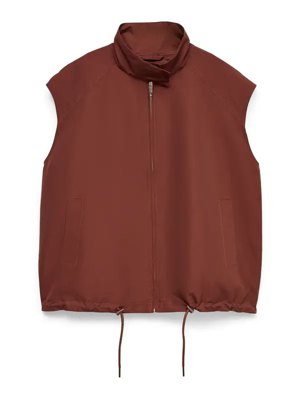 Vero Moda VERO MODA Prsluk 'VMKimmie'  hrđavo crvena