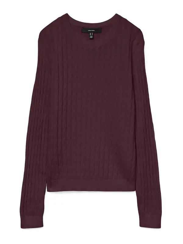 Vero Moda VERO MODA Pulover 'FLO'  boja vina