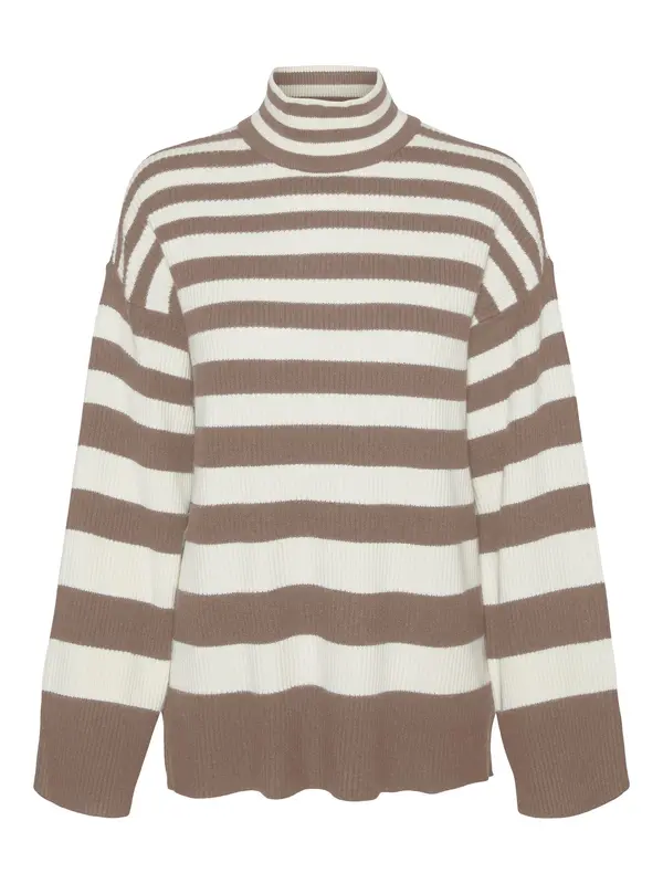 VERO MODA VERO MODA Pulover 'HERMOSA'  boja pijeska / smeđa