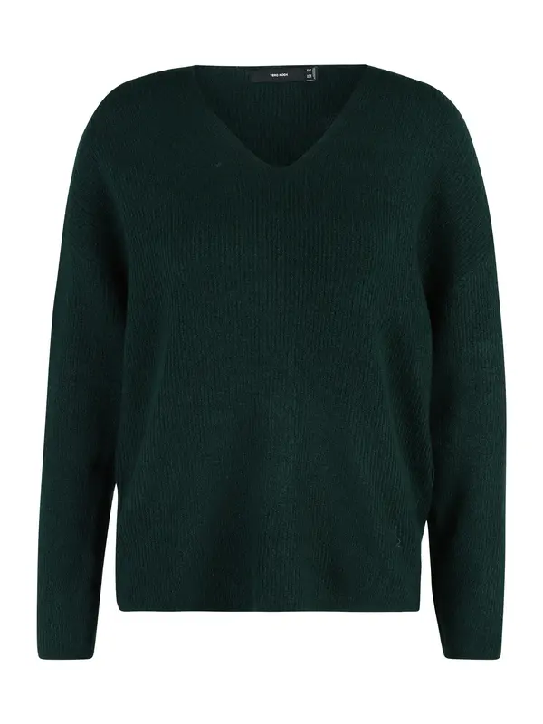 Vero Moda VERO MODA Pulover 'Lefile'  smaragdno zelena