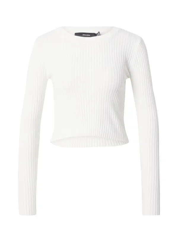 VERO MODA VERO MODA Pulover 'LUCKY'  ecru/prljavo bijela