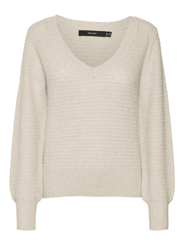 VERO MODA VERO MODA Pulover 'PARKER'  prljavo bijela