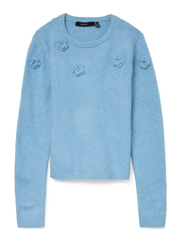 VERO MODA VERO MODA Pulover 'ROSE'  svijetloplava