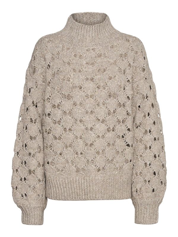 VERO MODA VERO MODA Pulover  tamno bež