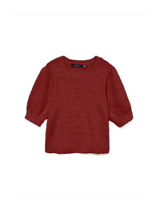 VERO MODA VERO MODA Pulover 'VMALINA'  hrđavo smeđa