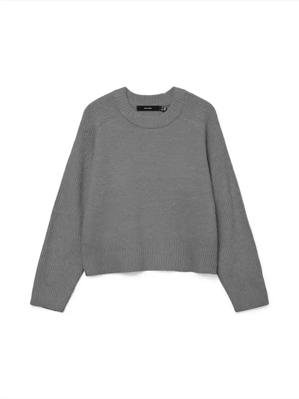 VERO MODA VERO MODA Pulover 'VMBang'  siva melange