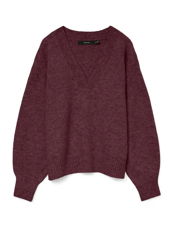 Vero Moda VERO MODA Pulover 'VMBoom'  boja vina