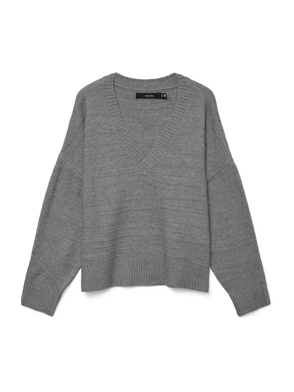 Vero Moda VERO MODA Pulover 'VMBOOM'  siva melange
