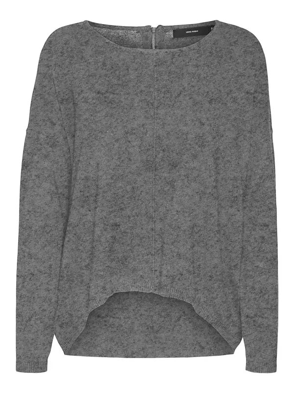 Vero Moda VERO MODA Pulover 'VMBREEZE'  siva melange