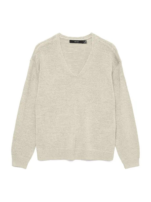 Vero Moda VERO MODA Pulover 'VMCharity'  vuneno bijela