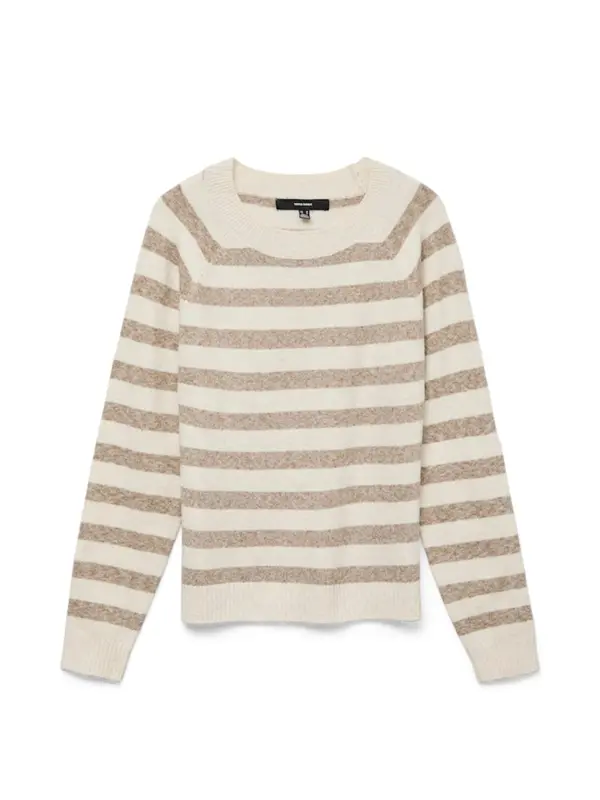 VERO MODA VERO MODA Pulover 'VMDOFFY'  boja pijeska / tamno bež