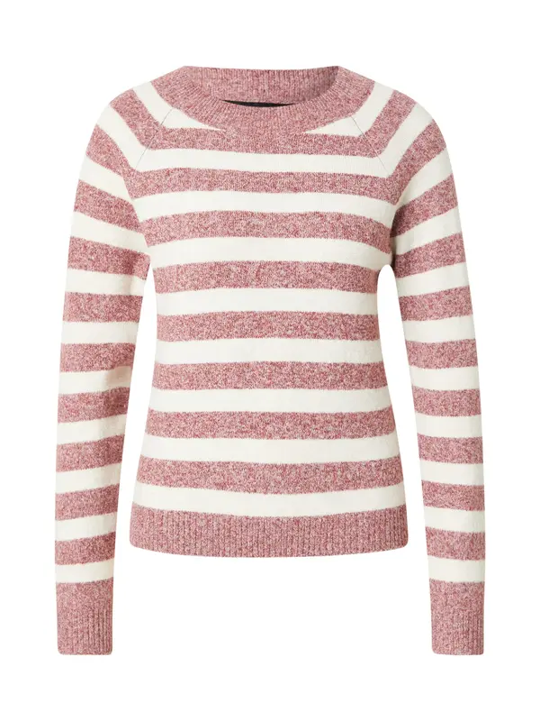 VERO MODA VERO MODA Pulover 'VMDoffy'  crvena melange / bijela