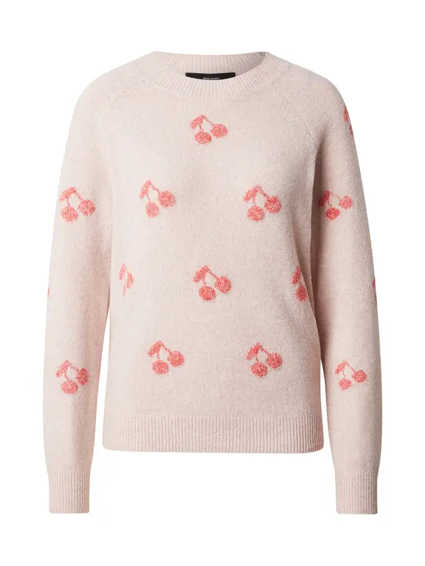 Vero Moda VERO MODA Pulover 'VMDoffy'  puder roza / svijetlocrvena