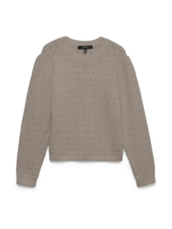 VERO MODA VERO MODA Pulover 'VMDOFFY'  taupe siva