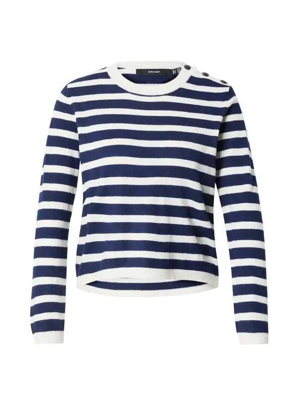 VERO MODA VERO MODA Pulover 'VMFANTASTIC'  morsko plava / svijetlosiva