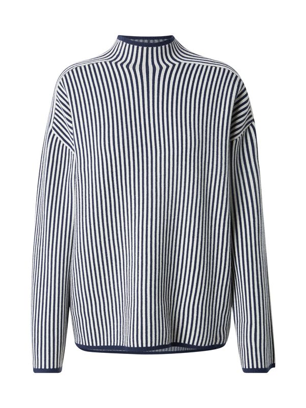 VERO MODA VERO MODA Pulover 'VMGOLD'  mornarsko plava / bijela