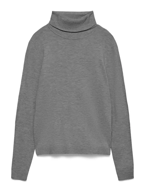 Vero Moda VERO MODA Pulover 'VMHAPPINESS'  siva melange