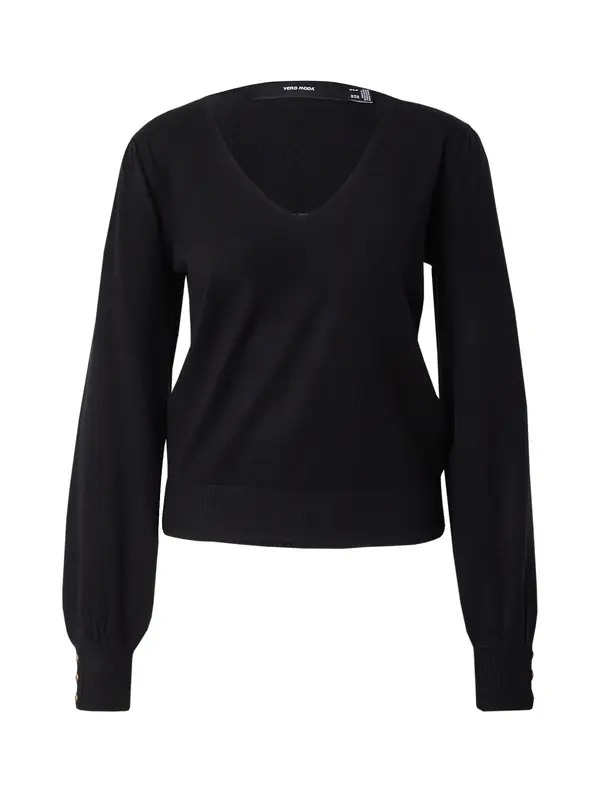Vero Moda VERO MODA Pulover 'VMHOLLYKARIS'  crna