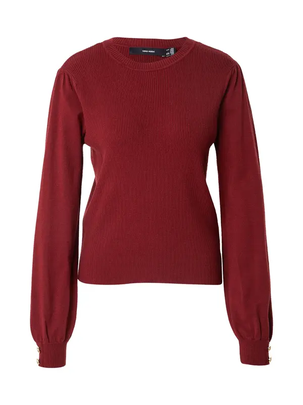 Vero Moda VERO MODA Pulover 'VMHOLLYKARIS'  tamno crvena