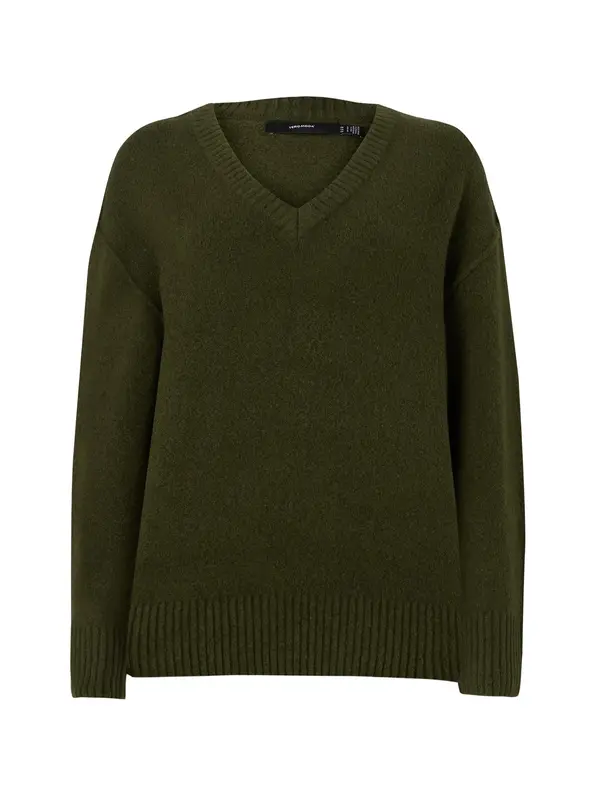 VERO MODA VERO MODA Pulover 'VMILSE'  tamno zelena