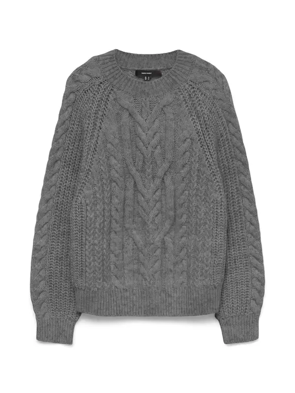 Vero Moda VERO MODA Pulover 'VMJada'  tamo siva