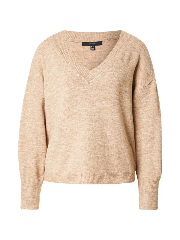 Vero Moda VERO MODA Pulover 'VMJUPITER'  tamno bež