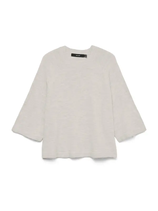 Vero Moda VERO MODA Pulover 'VMLefile'  ecru/prljavo bijela