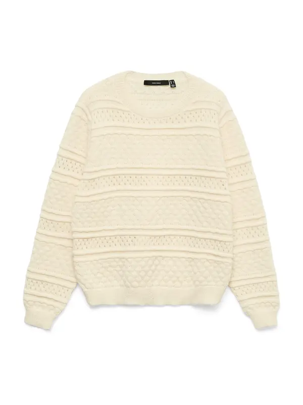 Vero Moda VERO MODA Pulover 'VMLEO'  bež