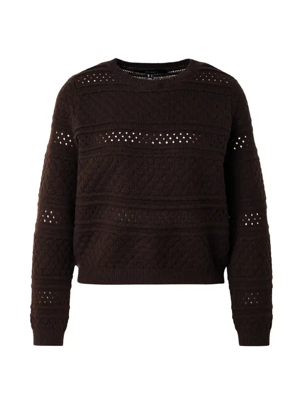 Vero Moda VERO MODA Pulover 'VMLEO'  čokolada