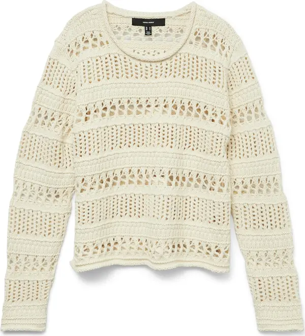 Vero Moda VERO MODA Pulover 'VMMADAGASCAR'  bež