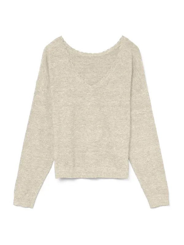 Vero Moda VERO MODA Pulover 'VMMarina'  bijela melange