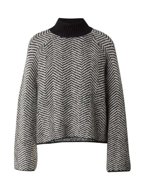 VERO MODA VERO MODA Pulover 'VMNaomi'  crna / bijela