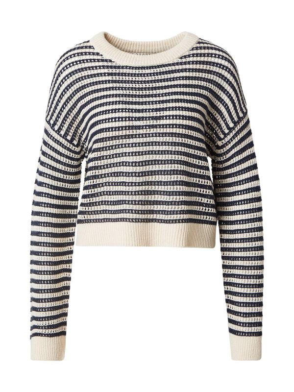 VERO MODA VERO MODA Pulover 'VMNEWMADERA'  boja pijeska / morsko plava