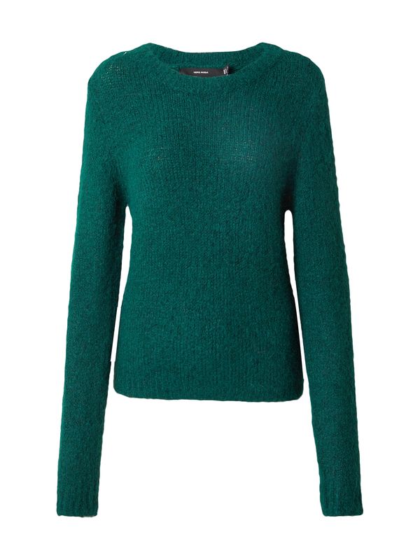 Vero Moda VERO MODA Pulover 'VMNOVAH'  tamno zelena