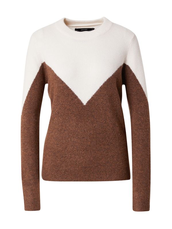 VERO MODA VERO MODA Pulover 'VMPLAZA'  svijetlobež / smeđa