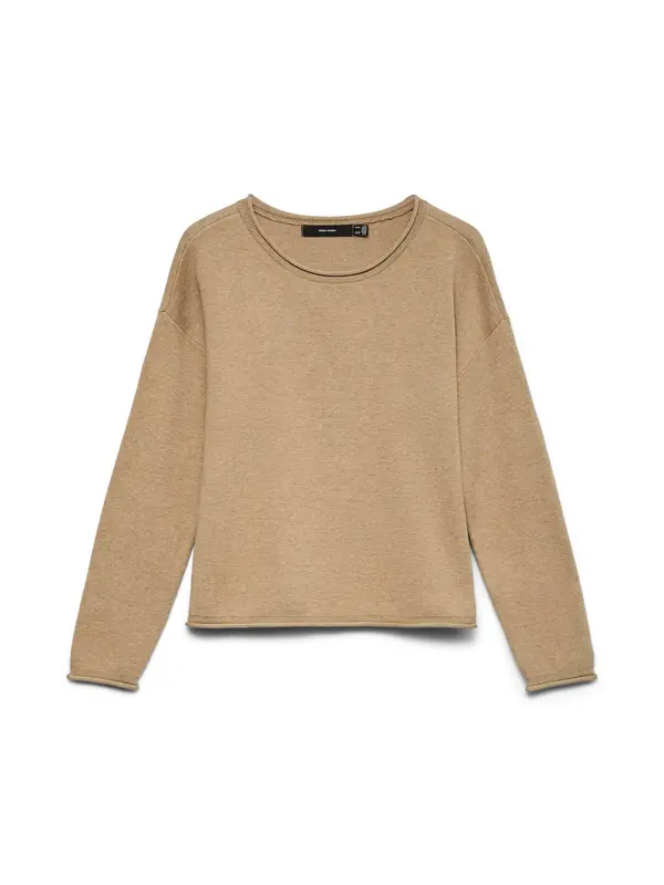 Vero Moda VERO MODA Pulover 'VMSABA'  tamno bež