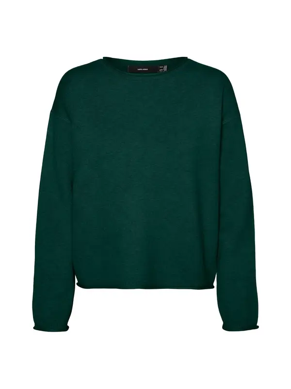 Vero Moda VERO MODA Pulover 'VMSABA'  tamno zelena